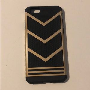Black and gold iPhone case